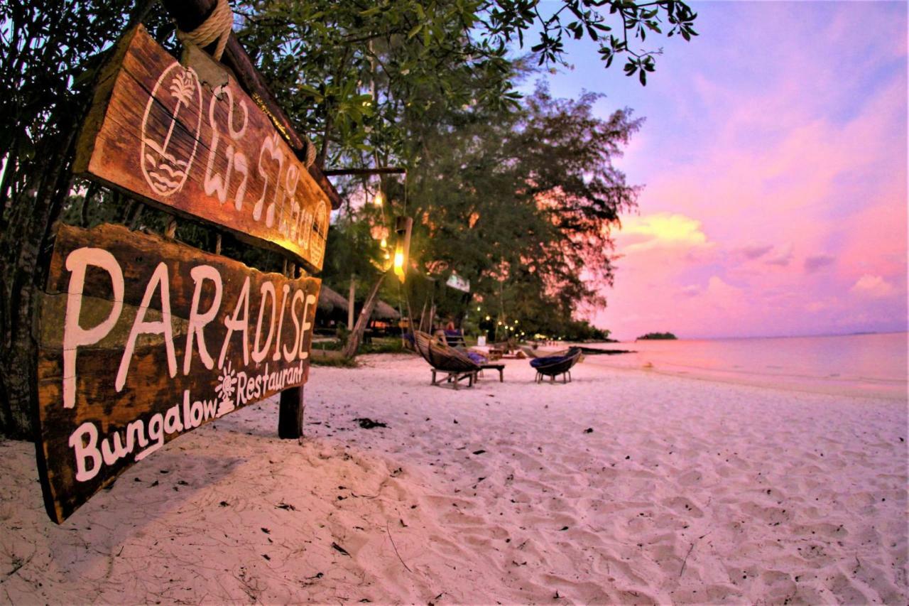 Paradise Bungalows Koh Rong Kaoh Touch Bagian luar foto