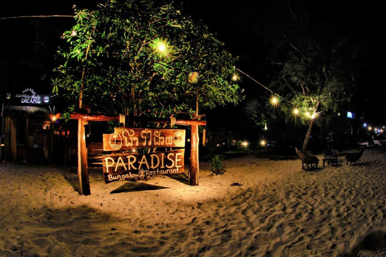 Paradise Bungalows Koh Rong Kaoh Touch Bagian luar foto